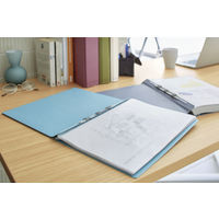 コクヨ A4リフィル<ワイドオープンポケット> (2穴・中厚口)50枚 ラ-AH216-5 1セット(250枚:50枚入×5パック)