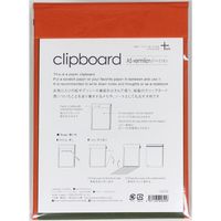 山櫻 クリップボードA5 バーミリオン 351383 1冊（直送品）
