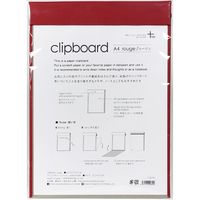 山櫻 クリップボードA4 ルージュ 351386 1冊（直送品）