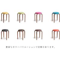 【車上渡し】AMOCC パピースツール ブラウン CSP002(WOB)1204BR 1脚（直送品）