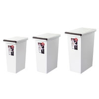 アスベル エバンMP密閉プッシュペール 20L 6401 1個 プッシュ式フタ付き ゴミ箱 密閉パッキン 日本製高さ476×横203×奥行350mm