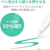 iPad Air 第5世代 / iPad Pro 第4世代 フィルム 紙心地 ケント紙 TB-A20MFLAPLL エレコム 1個（直送品）