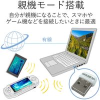 エレコム 無線LANアダプタ/433Mbps/11ac/ホワイト WDC-433SU2M2WH 1個（直送品）