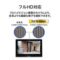 防犯カメラ 監視カメラ ワイヤレス フルHD WSSシリーズ増設用 マイク内蔵 WSS2C DXアンテナ 1個（直送品）