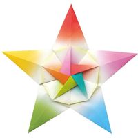 トーヨー 星のおりがみ 15cm 414104 1セット(3個)