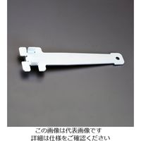 エスコ 260mm ドラム缶スパナ(スチール製) EA991JM-31 1セット(3本)（直送品）