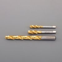エスコ M3ーM12 スパイラル，ジェットタップドリルセット(TIN・COHSS EA829DY 1セット（直送品）