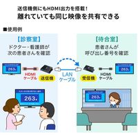 サンワサプライ PoE対応HDM分配エクステンダー(受信機) VGA-EXHDPOER 1個（直送品）