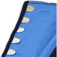 【和装小物・祭り用品】荘快堂 エアクッション地下足袋 7枚コハゼ 紺 27cm 2441338010 1足（直送品）