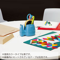 コクヨ テープカッター ロータリー ピンク 大巻・小巻対応 T-M13P 1セット（3個）（直送品）