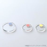 コクヨ カラーマグネット 強力タイプ クリヤー 直径40mm 約9枚保持 青 マク-T40NB 1セット（4個：2個入×2パック）