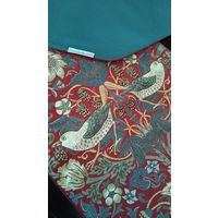 川島織物セルコン モリスデザインスタジオ テーブルランナー 2400×350mm レッド HN1710 1枚（直送品）