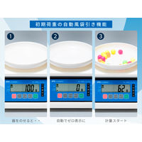 エー・アンド・デイ 防塵・防水はかり≪ひょう量:15kg 最小表示:0.002kg≫ SH-15KAWP 1台