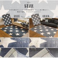 萩原 ベルギー製 ウィルトンラグ CANVAS シェブロン 1600×2300mm グレー 240612719 1枚（直送品）