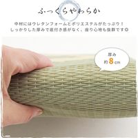 萩原 水拭きできる座布団 円相(えんそう) 81891660 1枚