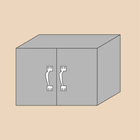 New Hikari (ニューヒカリ) フランス取手 大 マットホワイト 99099251 1個（直送品）