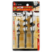iHelp 木工用ドリルセット3PC IH-751 1パック（直送品）