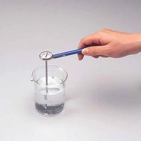 エスコ ー10 ゚C~100 ゚C バイメタル温度計 EA722CA-40 1セット(5個)（直送品）