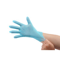 【使いきりポリエチレン手袋】 伊藤忠リーテイルリンク TPE手袋（26μ） SLDT-S B ブルー 1箱（100枚入）