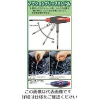エスコ 110mm ドライバーハンドル(アクショングリップ) EA564KL 1セット(4本)（直送品）