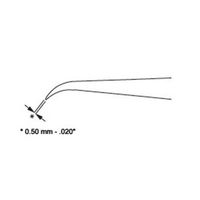 エスコ 118mm/P7 精密用ピンセット(デルリン製) EA595AM-5 1セット(30本)（直送品）