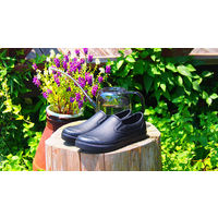 【防水シューズ】 丸五 mandom マンダム56 ブラック 23cm MNDM56-BK-230 1足