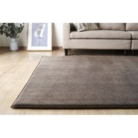 アイリスオーヤマ ラ・クッションラグ　ACRB-1318　ブラウン　1個（直送品）