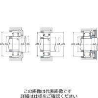 日本精工 単列円筒ころ軸受 NU316EM 1個（直送品）