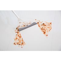 超軽量万能スーパーほうき　スリージャルビ 猫ほうき　伸縮柄　ブラック 225749558 1本 藤栄（直送品）