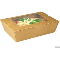 パックスタイル クラフトパック窓付 190ー130W 264117 1セット(400枚:50枚×8袋)（直送品）