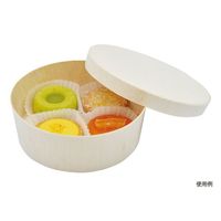 パックスタイル ファルカタ丸128ーH45 本体 300枚(25×12) 650630 1ケース(300枚入(25枚×12袋))（直送品）