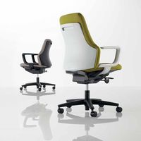 【組立設置込】コクヨ Gufo オフィスチェア ハイバック C型肘 ポリ巻キャスター ブラック×タンジェリン 1脚（直送品）