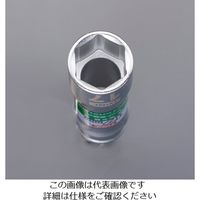 エスコ 14mm 電ドルソケット(固定・首振) EA612AM-214 1セット(4個)（直送品）