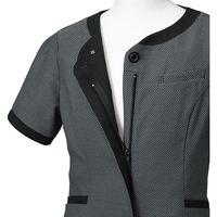 フォーク nuovo オーバーブラウスFB71381 チャコール 19号 FB71381-55-19（直送品）