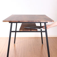 不二貿易 ナビア ダイニングテーブル 幅1200×奥行750×高さ700mm 14658 1台（直送品）