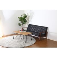 不二貿易 クレブ リビングテーブル 幅1050×奥行550×高さ420mm 18375 1台（直送品）