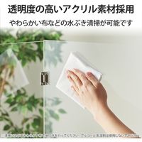 エレコム アクリルパーティション/3面タイプ/大 PSI-PTAR03CR 1個