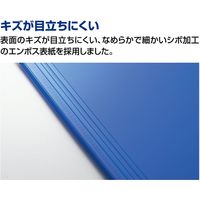 コクヨ クリヤーブック〈ノビータ〉（固定式）  A4タテ 40ポケット　ライトブルー ラ-NV40LB　1セット（5冊）