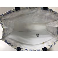 ミントン　ハードウィック　マイバッグ（ヨコ型）　ブルー JL1186A_B 1個 川島織物セルコン（直送品）