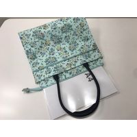 ミントン　ハドンホール　ロビン　マイバッグ（ヨコ型）　ブルーグリーン JL1251_BG 1個 川島織物セルコン（直送品）