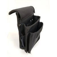 コヅチ 帆布腰袋 蓋付 WTV-200 1個