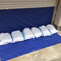 イノベックス 防炎・防水トラックカラーシート ワカクサ 6300005293 1枚（直送品）