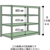 山金工業 ボルトレス中量ラック300kg/段 連結 3S5670ー4WR 1台(1個)（直送品）