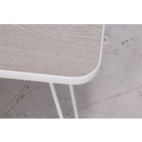 不二貿易 ローテーブル 幅800×奥行400×高さ310mm ホワイト 10863 1台（直送品）