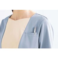 フォーク おもてなしワンピース　3021SC　 ゼニスブルー×エクルベージュ LL 1枚（直送品）