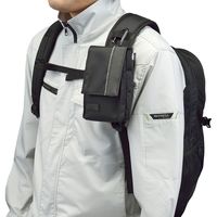 中林製作所 ワーカーズレーベル 小物ケース 3WAY装着 おおきめスマホタイプ UF-15 1個