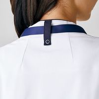 住商モンブラン スクラブ メンズ 半袖 白/ターコイズ 72-1344 1枚　スクラブ（直送品）