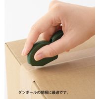 デザインフィル ダンボールカッターA カーキ 35410006 1個
