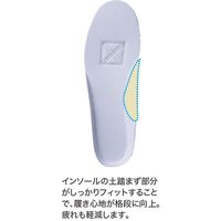 【ナースシューズ/靴】住商モンブラン シューズ 兼用 白 24.5cm FF-201 1足