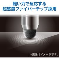 タッチペン スタイラスペン 超感度 パズルゲーム専用 ブラック P-TPGCPZBK エレコム 1個